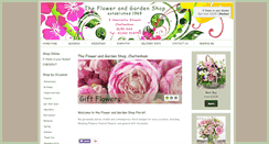 Desktop Screenshot of flowerandgardenshop.co.uk